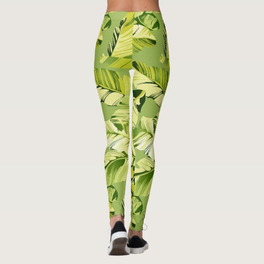 Banaanbladeren 5 leggings (Achterkant)