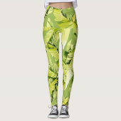 Banaanbladeren 5 leggings (Voorkant)