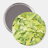 Banaanbladeren 5 magneet (Voorkant / Achterkant)