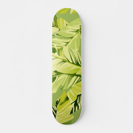 Banaanbladeren 5 persoonlijk skateboard (Voorkant)