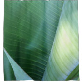 Banaanbladeren Abstract 37 Douchegordijn (Voorkant)