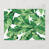 Banaanbladeren Briefkaart (Achterkant)