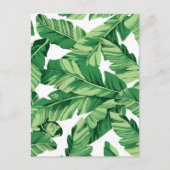 Banaanbladeren Briefkaart (Voorkant)