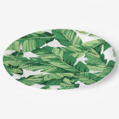 Banaanbladeren Papieren Bordje (Gekanteld)