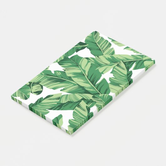 Banaanbladeren Post-it® Notes (Schuin)