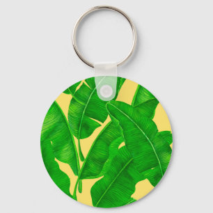Banaanbladeren Sleutelhanger
