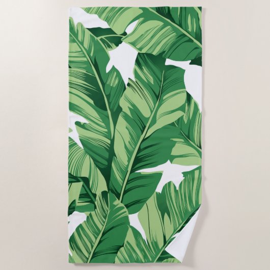 Banaanbladeren Strandlaken (Voorkant)