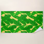 Banaanbladeren Strandlaken (Voorkant)