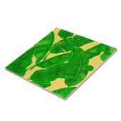 Banaanbladeren Tegeltje (Zijkant)