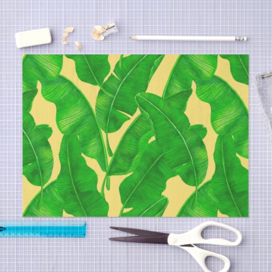 Banaanbladeren Tissuepapier (Craft)