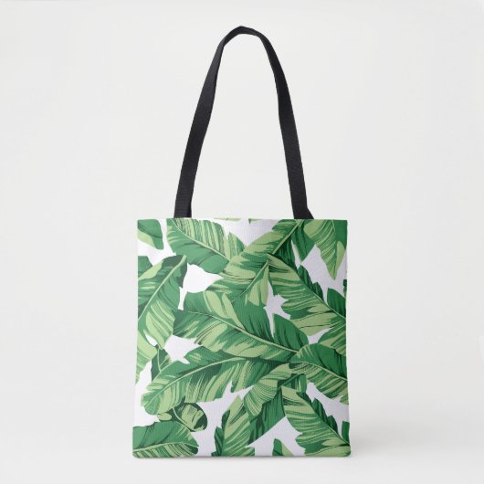 Banaanbladeren Tote Bag (Voorkant)
