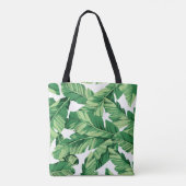 Banaanbladeren Tote Bag (Achterkant)