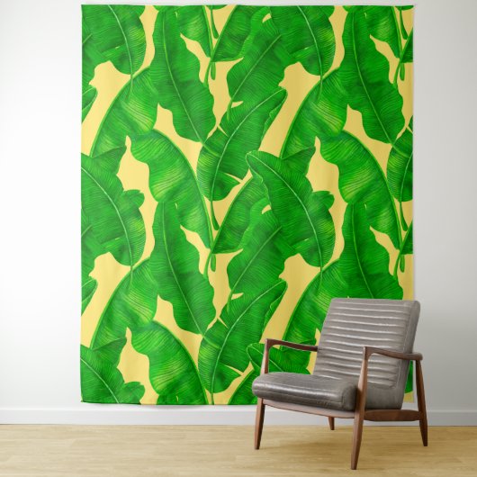 Banaanbladeren Wandkleed (In situ)