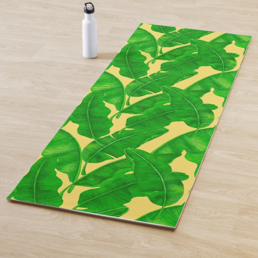 Banaanbladeren Yogamat (In situ)