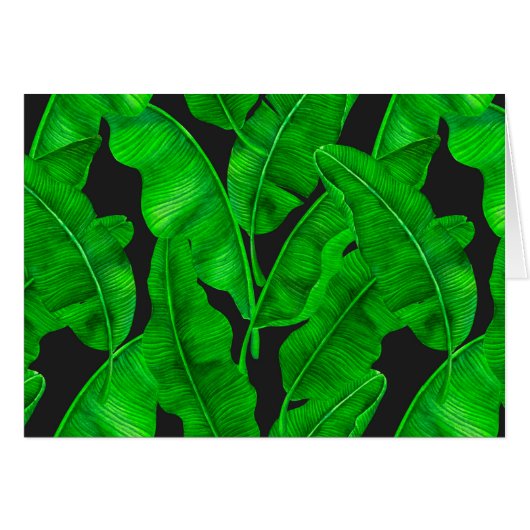 Banaanbladpatroon (Voorkant Horizontaal)