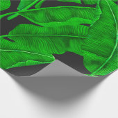 Banaanbladpatroon Cadeaupapier (Hoek)