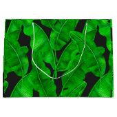 Banaanbladpatroon Groot Cadeauzakje (Voorkant)