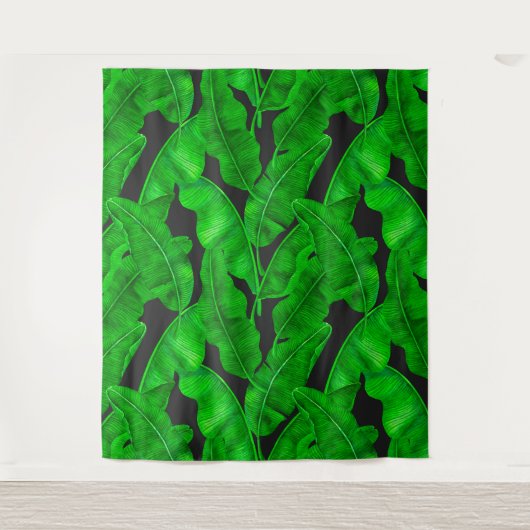 Banaanbladpatroon Wandkleed (Voorkant)