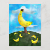 Banaanboom Briefkaart (Voorkant)