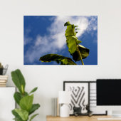 Banaanboombladeren Poster (Thuiskantoor)