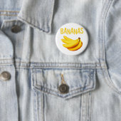 BanaanButton Ronde Button 5,7 Cm (In situ)