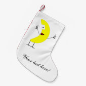 Banaancartoon Kleine Kerstsok (Voorkant (Hangend))