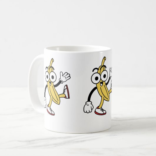 BanaanCartoon Koffiemok (Voorkant links)
