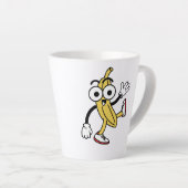 BanaanCartoon Latte Mok (Rechterhoek)