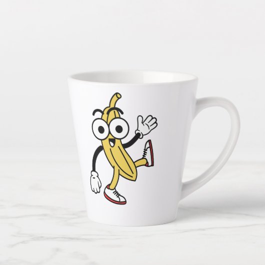 BanaanCartoon Latte Mok (Rechts)