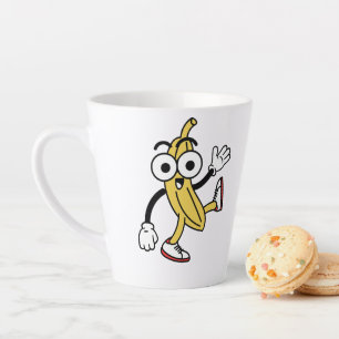 BanaanCartoon Latte Mok
