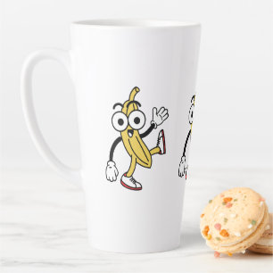 BanaanCartoon Latte Mok