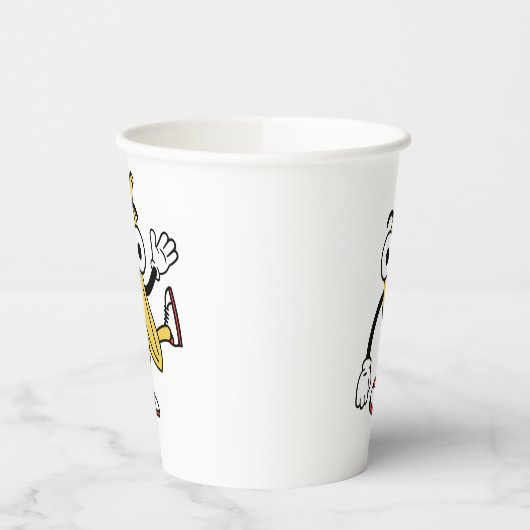 BanaanCartoon Papieren Bekers (Links)