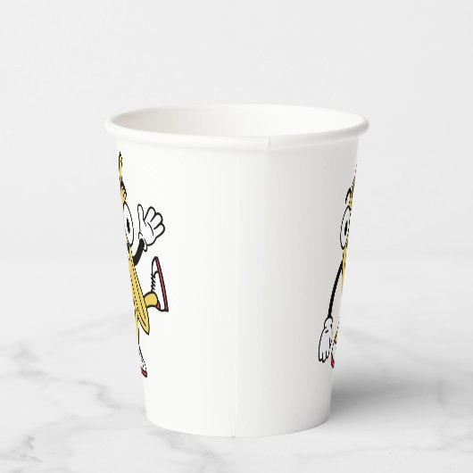 BanaanCartoon Papieren Bekers (Rechts)