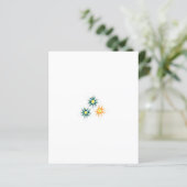 Banaangeel, donkerblauw groen, decoratief (Staand voorkant)