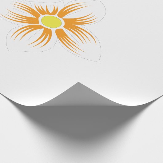 Banaangeel, donkerblauw groen, decoratief cadeaupapier (Hoek)