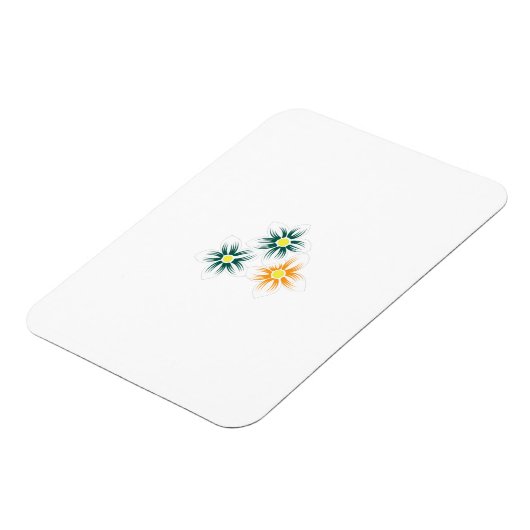 Banaangeel, donkerblauw groen, decoratief magneet (Linkerzijde)