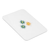 Banaangeel, donkerblauw groen, decoratief magneet (Rechterzijde)