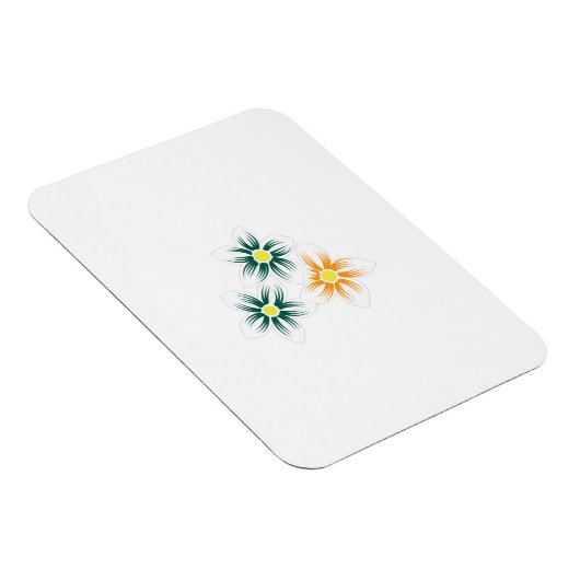 Banaangeel, donkerblauw groen, decoratief magneet (Rechterzijde)