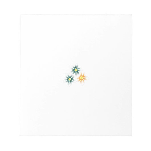 Banaangeel, donkerblauw groen, decoratief notitieblok (Voorkant)