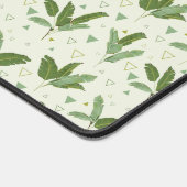 Banaanleder met driehoeken bureaumat (Hoek)