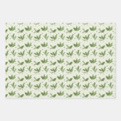 Banaanleder met driehoeken inpakpapier vel (Voorkant)