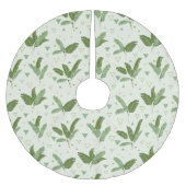 Banaanleder met driehoeken kerstboom rok (Voorkant)