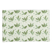 Banaanleder met driehoeken kussensloop (Voorkant-Rechts)