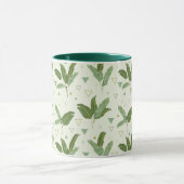 Banaanleder met driehoeken mok (Midden)