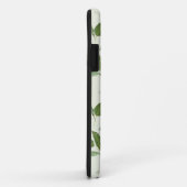 Banaanleder met driehoeken | Monogram Case-Mate iPhone Case (Achterkant/rechts)