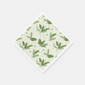 Banaanleder met driehoeken servet (Hoek)