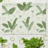 Banaanleder met driehoeken theedoek (Gevouwen)