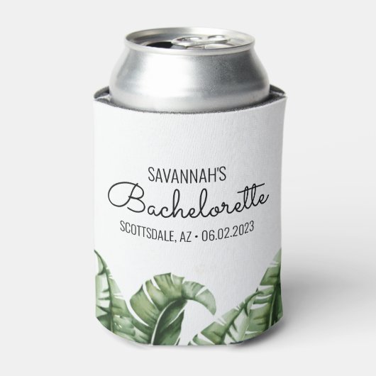 Banaanleder uit het midden van de middeleeuwen (Ba Blikjeskoeler (Blikje Voorkant)