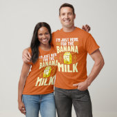 Banaanmelk Koreaanse gearomatiseerde chocolade T-shirt (Unisex)