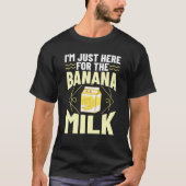 Banaanmelk Koreaanse gearomatiseerde chocolade T-shirt (Voorkant)